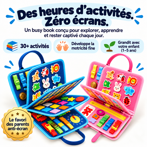 AVYA™ Montessori Busy Board