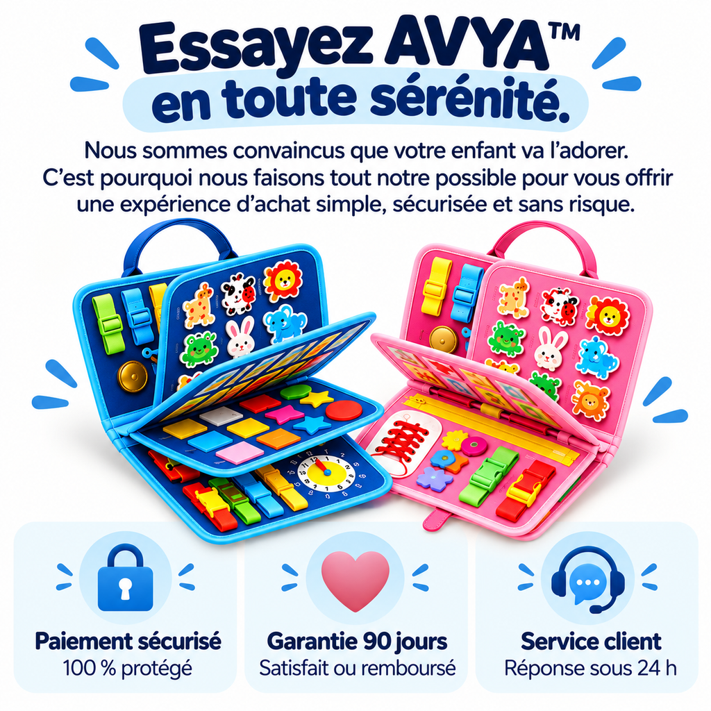 AVYA™ Montessori Busy Board